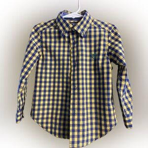 Bundle of Seven Cotton Blend Long Sleeve Shirts for Toddlers Size 3